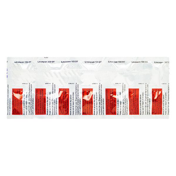 Linospan DT 100mg Tablet 10'S