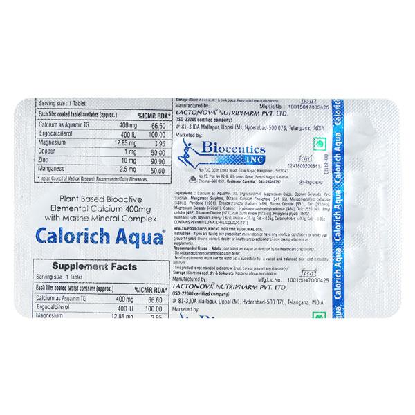 CALORICH AQUA Tablet 15's