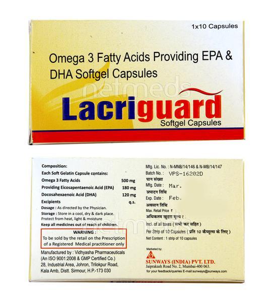 Lacriguard Capsule 10'S