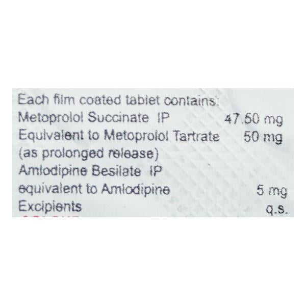 Lakmet AM 50mg Tablet 10'S