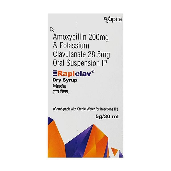 Rapiclav Dry Syrup 30ml