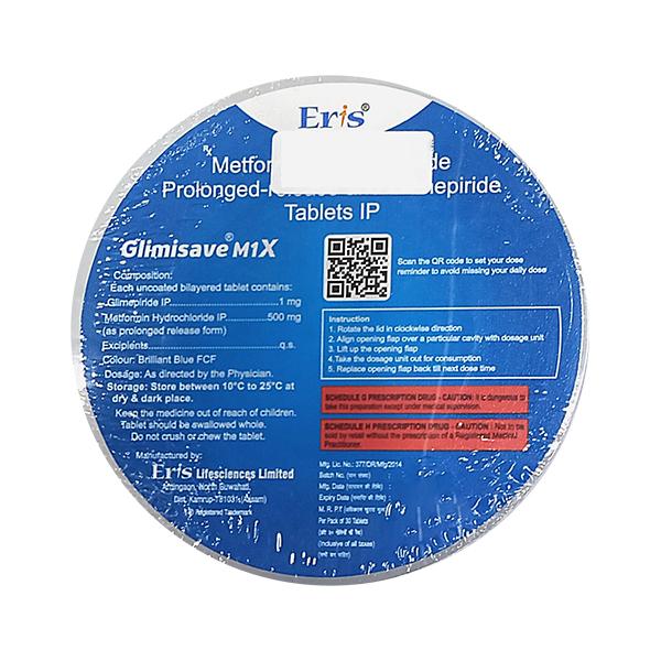 GLIMISAVE M1X Tablet 30's