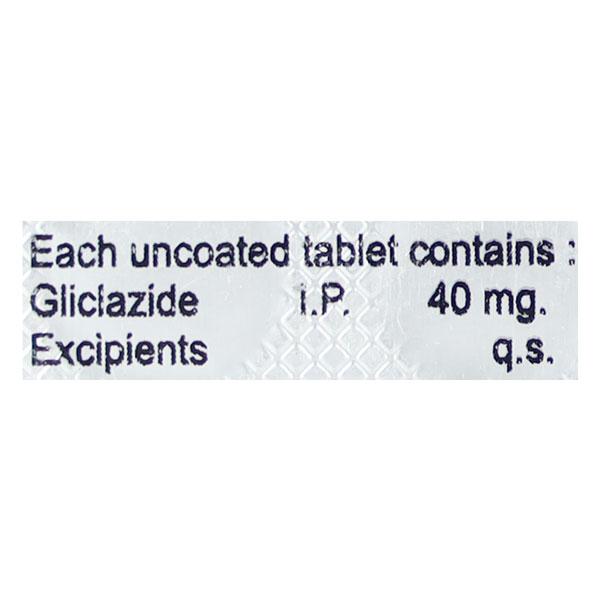 Glycozide 40mg Tablet 10'S