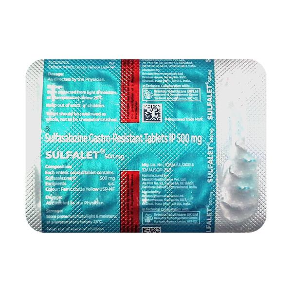 SULFALET 500mg Tablet 10's