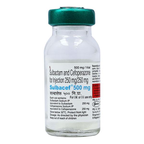 SULBACEF 500mg Injection 1's