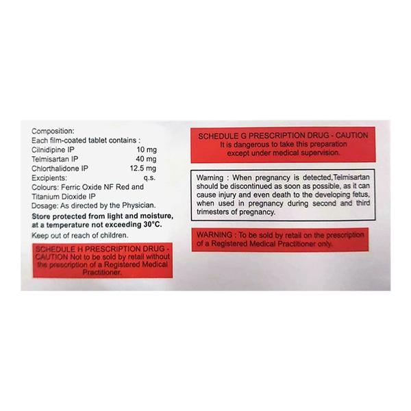 TELVAS LNC 12.5 Tablet 10's