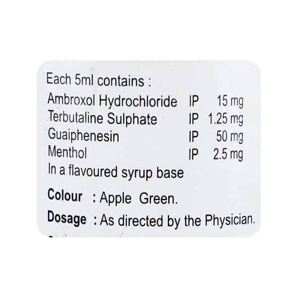 SYSKOF A Cough Syrup 100ml