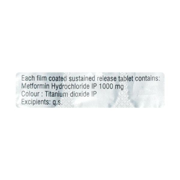 Glycomet 1gm Tablet 15'S