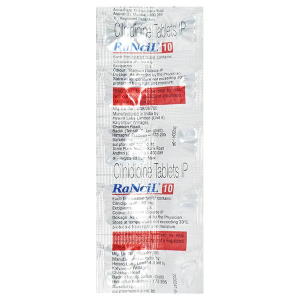 Rancil 10mg Tablet 10'S