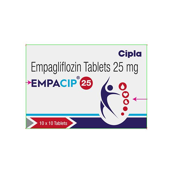EMPACIP 25 Tablet 10's