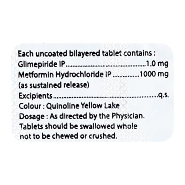 GLYCIREST G1 FORTE Tablet 10's