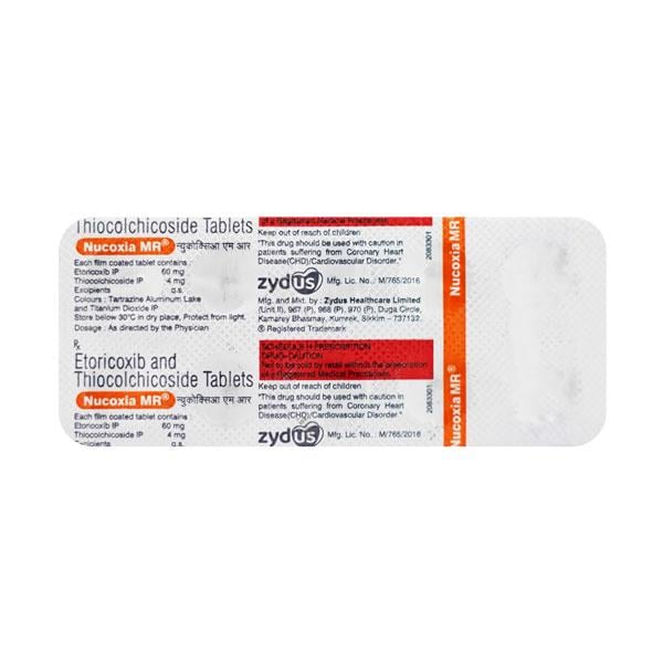 Nucoxia MR Tablet 10'S