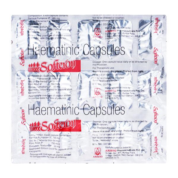 Softeron Capsule 15'S