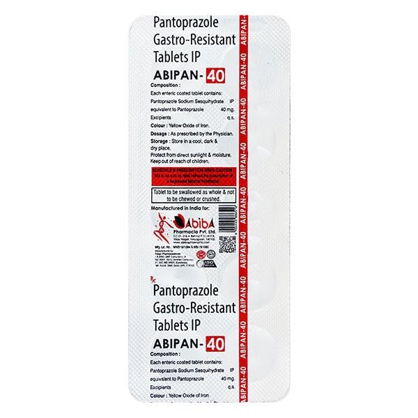 ABIPAN 40 Tablet 10's
