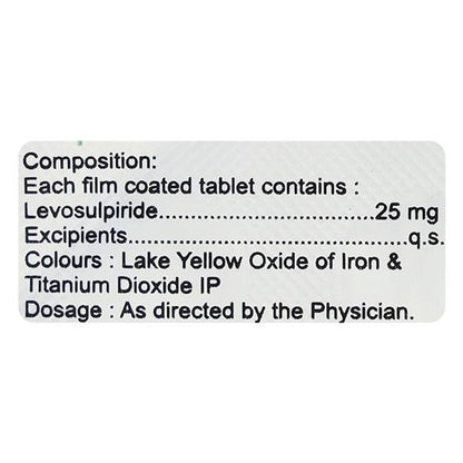 Ulpride 25mg Tablet 10'S