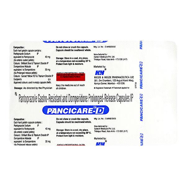 PANCICARE D Capsule 10's