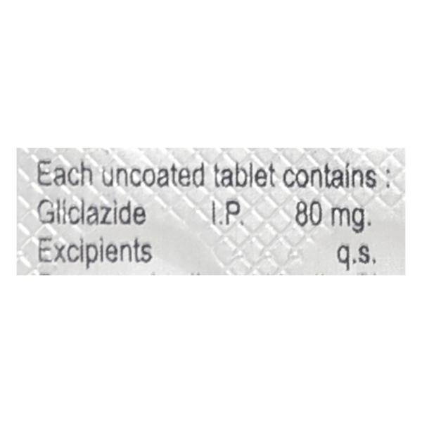 Glycozide 80mg Tablet 10'S