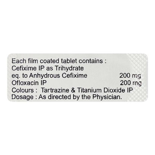 CEFECT O 200 Tablet 10's