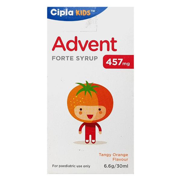Advent Forte 457 mg Tangy Orange Flavour Syrup 30ml