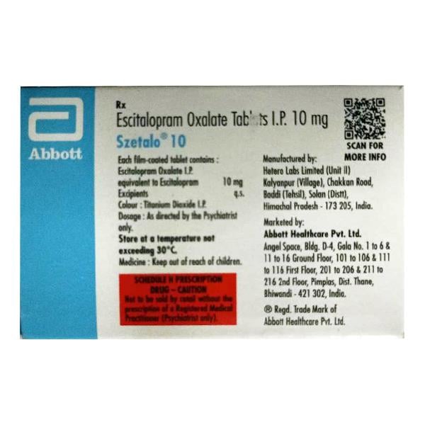 SZETALO 10mg Tablet 15's