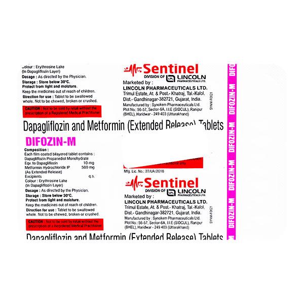 DIFOZIN M Tablet 10's