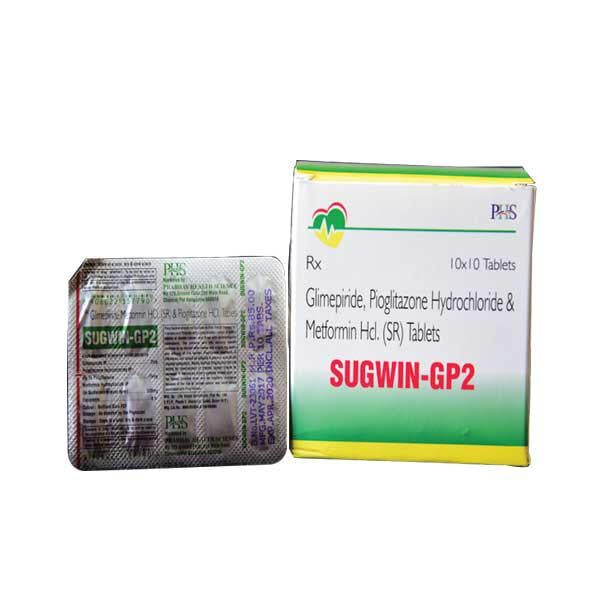 SUGWIN GP 2mg Tablet 10's