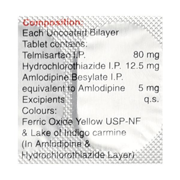 Telma Amh 80mg Tablet 15'S