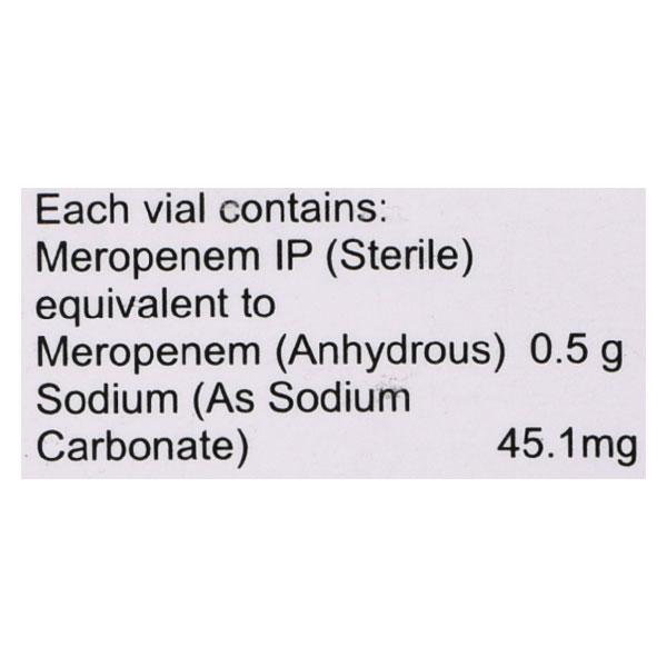 Meromac 0.5gm Injection 1's
