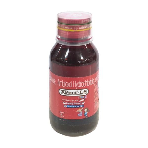 XPECT LS JUNIOR CHERRY FLAVOUR SUGAR FREE Syrup 60ml