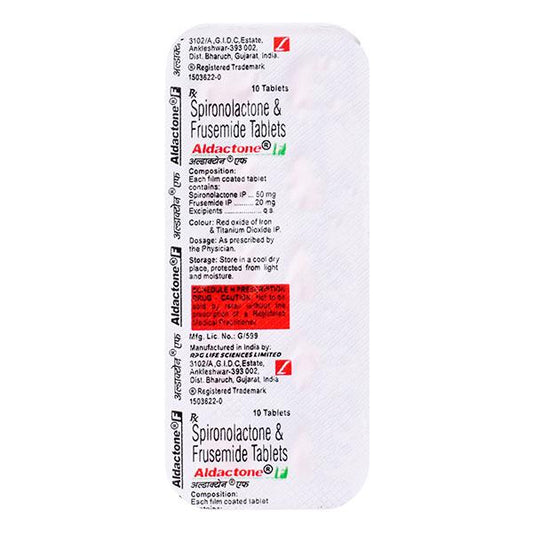 Aldactone 50mg Tablet 10'S