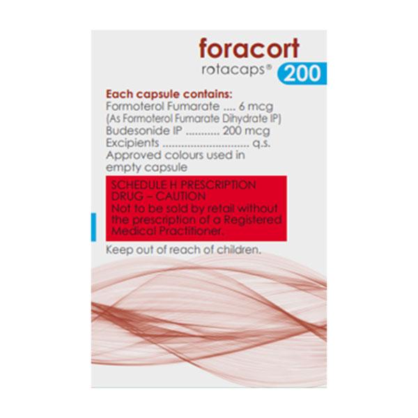 FORACORT 200 Rotacap 60's