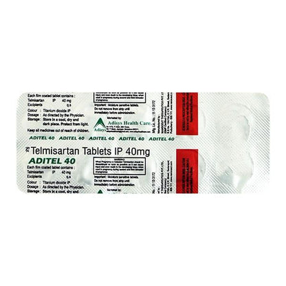 ADITEL 40mg Tablet 10's
