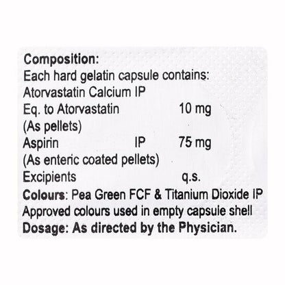 STATIGA ASP 75 Capsule 10's