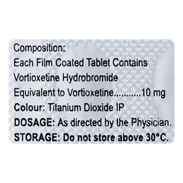 TRIVOXETIN 10 Tablet 10's