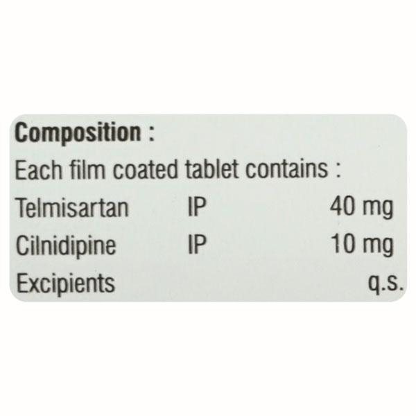 TELMAVAC CL 40/10mg Tablet 10's