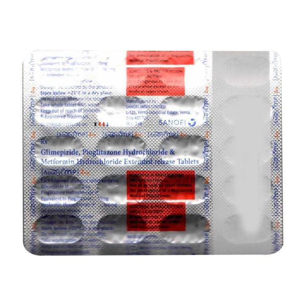 AMARYL MP 2mg Tablet 20's