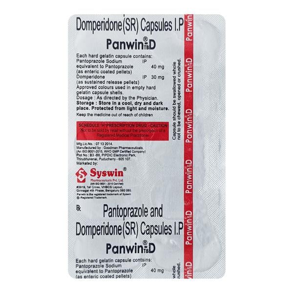 PANWIN TB D Capsule 10's