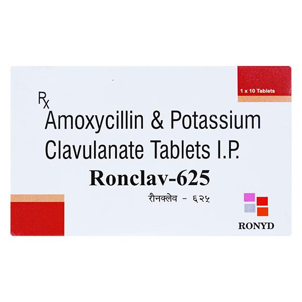 RONCLAV 625 Tablet 10's