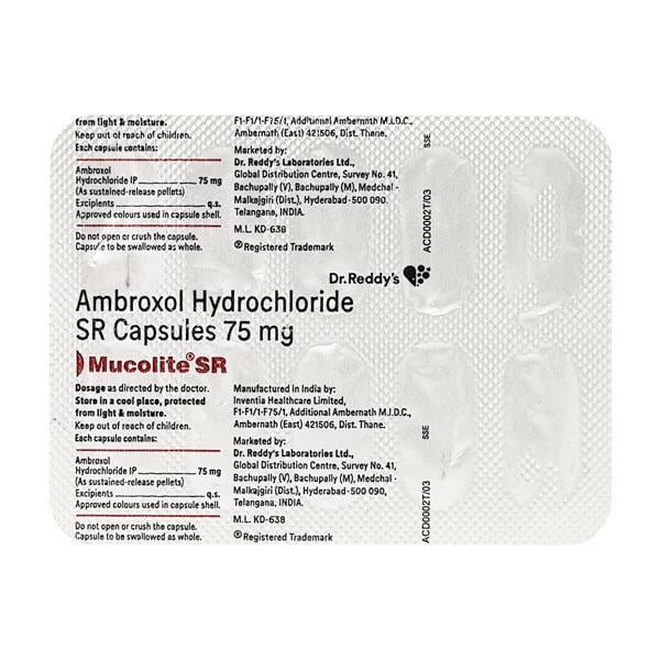 Mucolite SR Capsule 10'S