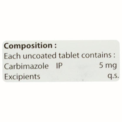 CARBIROSE 5 Tablet 100's