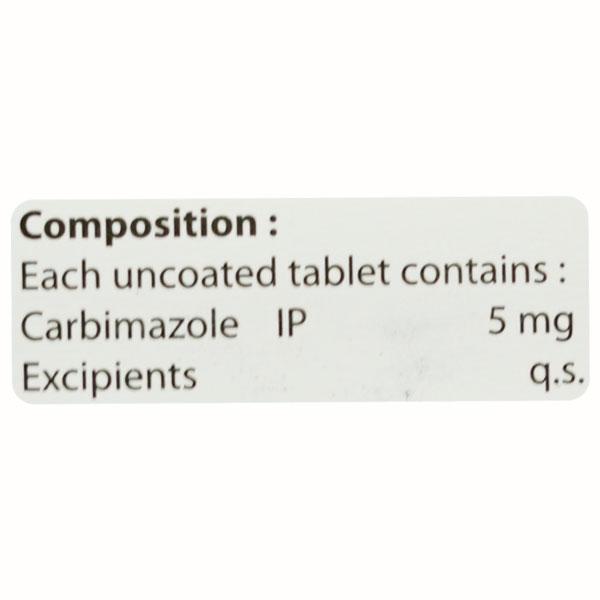 CARBIROSE 5 Tablet 100's