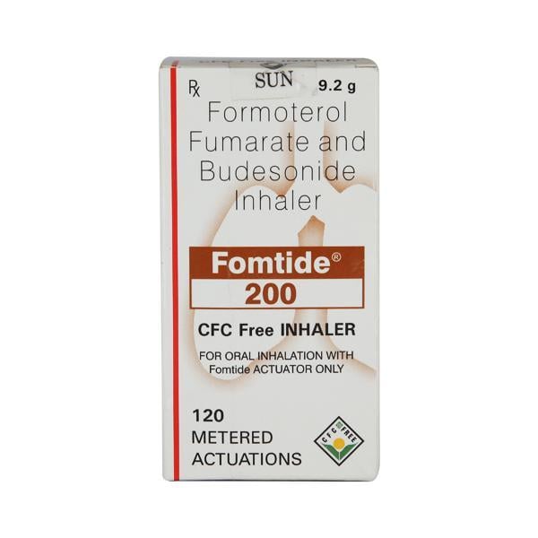 Fomtide Cfc Free 200mcg Inhaler 9.2Gm