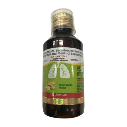 ASCORIL + GINGER LEMON FLAVOUR Expectorant 120ml