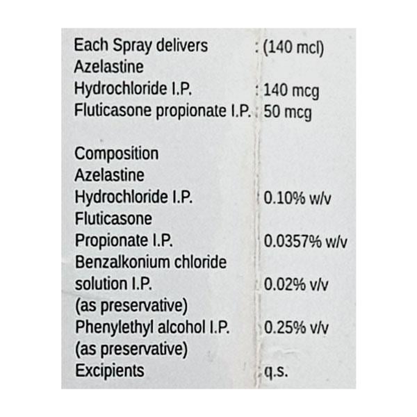 INTRANASE AZ 70md Nasal Spray 9.8ml
