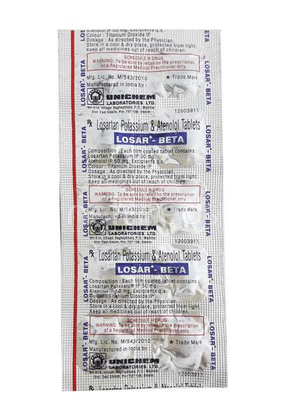 Losar Beta Tablet 10'S