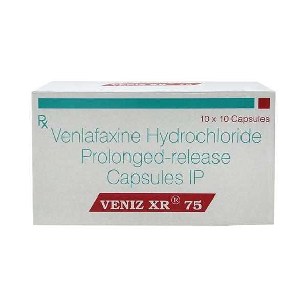 Veniz XR 75mg Capsule 10'S