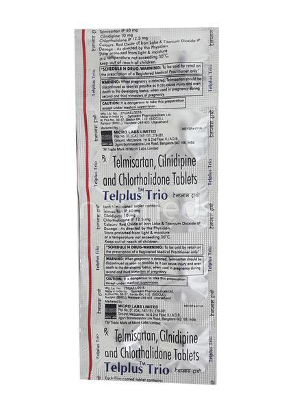 Telplus Trio Tablet 10'S
