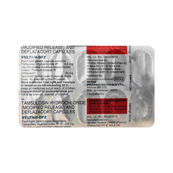 VELTAM DFZ Capsule 10's