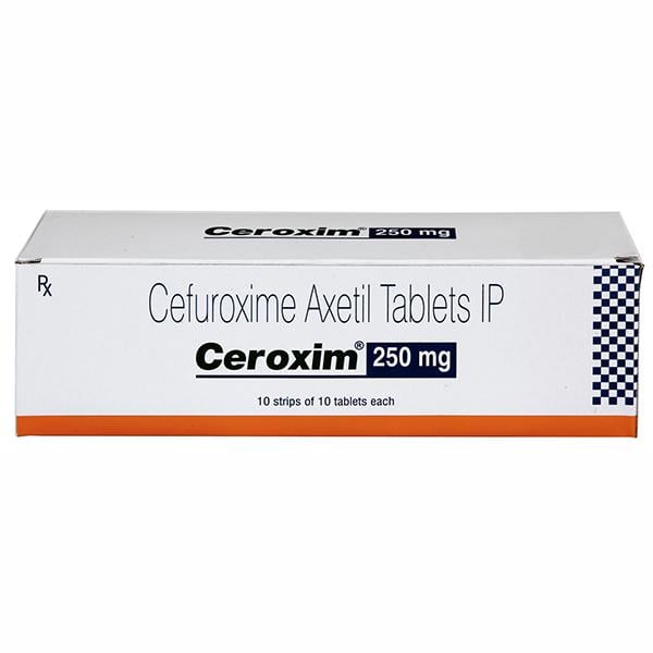 Ceroxim 250mg Tablet 10'S