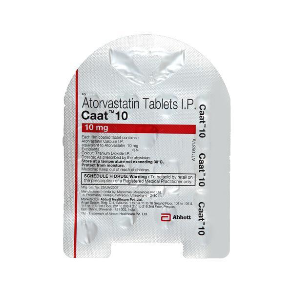 Caat 10mg Tablet 15'S - Global Surgicals